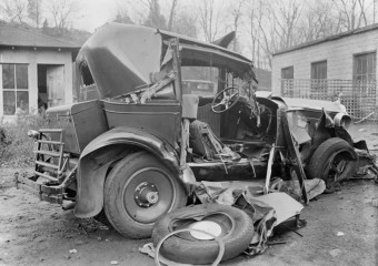 Accident at a Speed of 20 km/h of the 1930s