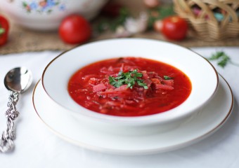 The most delicious borscht recipe