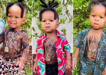 Mom Covers Her Baby’s Body In Tattoos, Internet Freaks Out