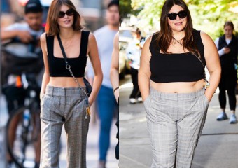 Curvy Beauties #SupersizeTheLook of Skinnier Celebs