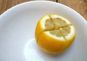 She cuts into a lemon and puts it next to her bed and here is why