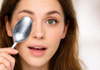 This Weird Trick Has People Putting Spoons on Their Eyes, But Should You? — Here’s What We Found