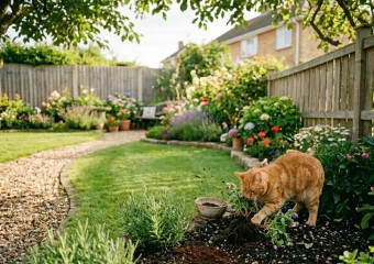 Say Goodbye to Garden Spoilage: The Simple Kitchen Trick That Keeps Cats at Bay