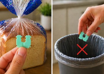 You’re Making A Big Mistake Throwing These Away – These Tiny Bread Clips Are More Useful Than They Look