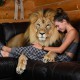 This 21 Year Old Girl Lives Together With a Pet Lion