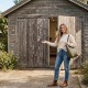 She Was Tired Of High Rent, So She Turned This Old Garage Into A Sanctuary